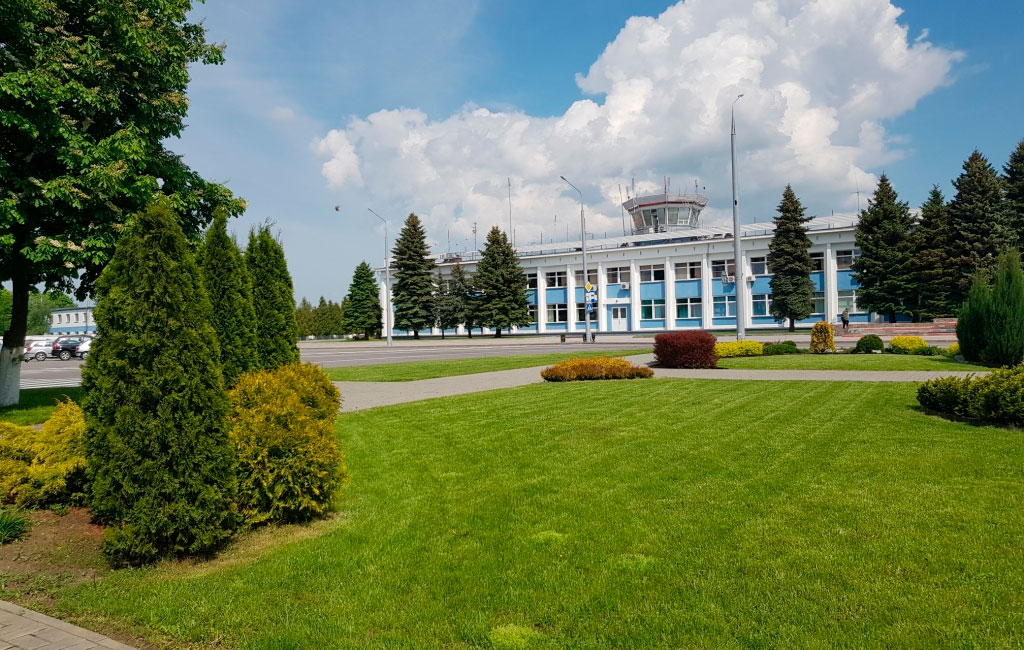 Международный аэропорт в Гомеле