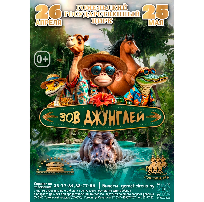 Цирк в Гомеле Белгосцирк