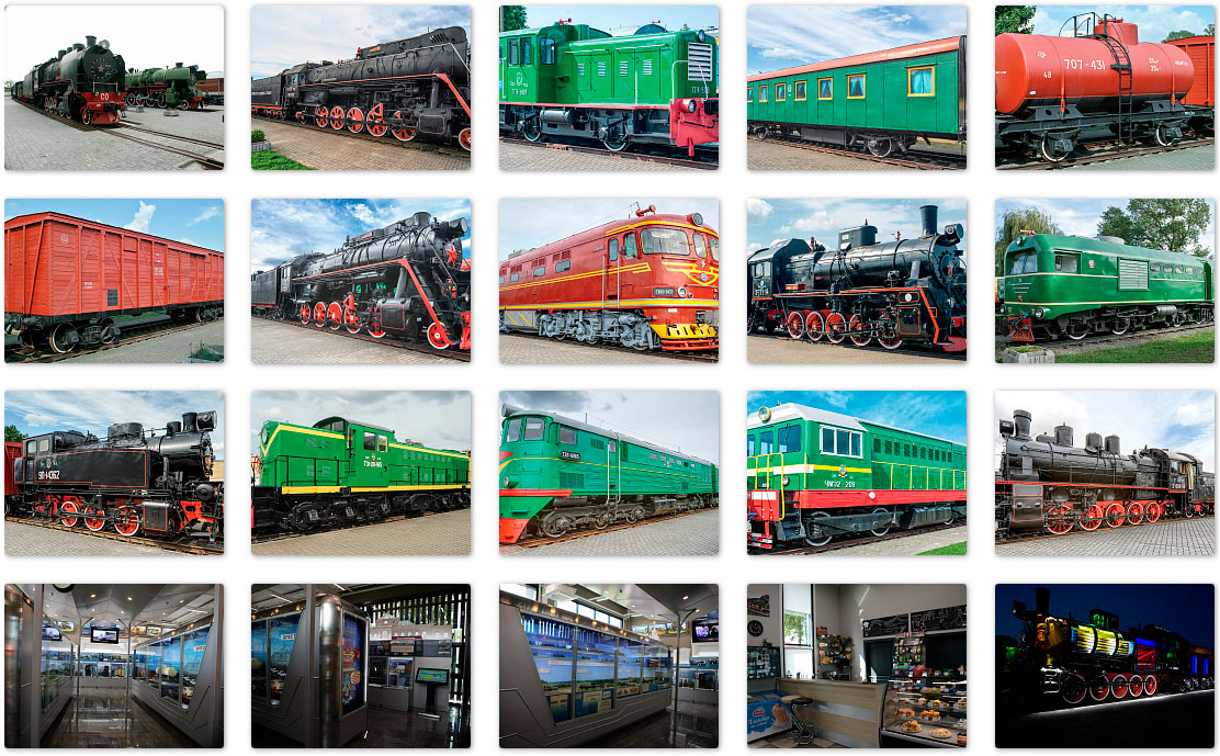 Музей паровозов в Бресте